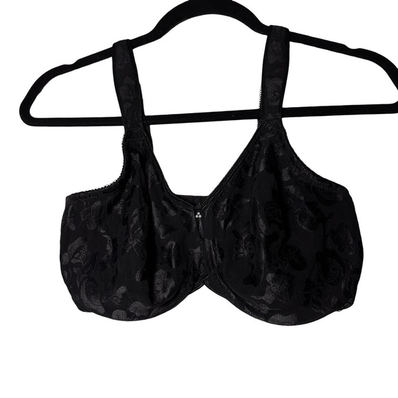 WACOAL 36DDD Awareness 85567 Full Coverage Seamless Black Underwire Support - Picture 1 of 10